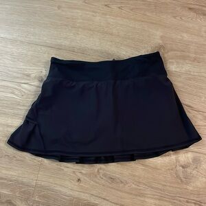 Lululemon black tennis skirt